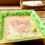 かんだ - 鱧は山葵醬油で　