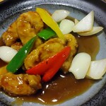 中国彩菜雁 - 豚ロースの甘酢
