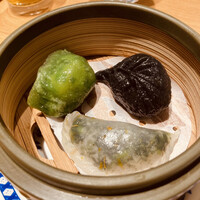 喜記 銀座店 - 本日の三種蒸し点心