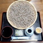 大梵字 - ざるそば 大盛(1,000円也) 挽きたて、打ちたて、茹でたての三たてそばは香りも抜群です！