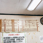 中華食堂仙成 - メニュー