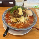 麺屋 ばんび - 台湾ミンチのせたっぷり野菜ラーメン