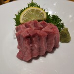 牛たん料理 閣 電力ビル店 - タン刺身