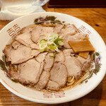 中華そば 白華楼 - ラーメン肉増し　1000円