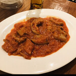 da Uma - 豚　小腸　直腸のトマト煮込み　byまみこまみこ