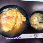 味処 庵 - 料理写真:令和4年10月
天津飯(みそ汁付) 780円