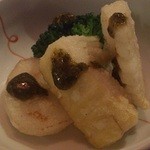 中華きしん - 竹の子と里芋の揚げ物のお通し