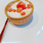 フレンチラーメンの店 MATOYA - サービスのデザート