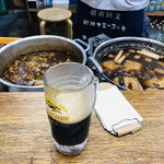 Taishuu Izakaya Masuyama - バックに構えた２つの寸胴