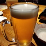 ばん鶏 - 乾杯は生ビール