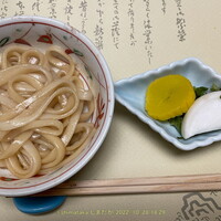 日本橋 伊勢重 - シメのうどん と 香の物
