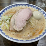 雪ぐに - 甘海老　小　レア焼豚　味玉