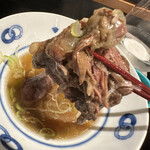 四季彩ダイニング　春 - 牛テールと大根の炊き合わせ。