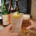 和食と日本酒 田 - レモンミントサワー