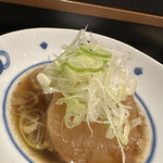 四季彩ダイニング　春 - 牛テールと大根の炊き合わせ。