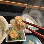 四季彩ダイニング　春 - あん肝ポン酢合わせ☆めちゃくちゃ美味しかったです！