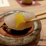 寿司 はせ川 - 帆立