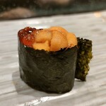 寿司 はせ川 - 雲丹といくら