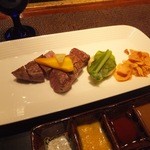 マラルンガ鉄板焼 - 特選宮古牛フィレ80g