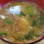 鮨 笹元 - 味噌汁