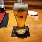博多華味鳥 - 生ビール