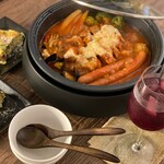 Ishigakijima Utanchu - 【冬季限定】鶏肉と野菜のトマトチーズ鍋