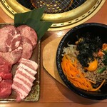 焼肉おもに亭 - '22/10/29 レディースランチ（税込1,639円）