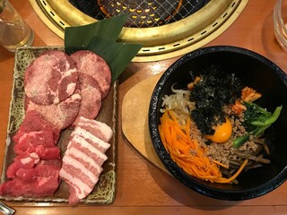 焼肉おもに亭 - '22/10/29 レディースランチ（税込1,639円）