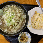 Shou Itsu Ya - 葱ラーメン＋半チャーハン　