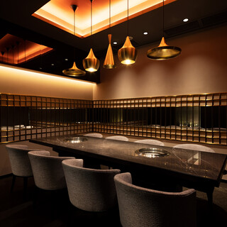 完全個室5部屋完備しております