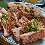 焼肉処 哲進 - 和牛3点盛