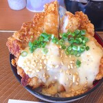 188026895 - ガリマヨ丼693円税込＋ご飯大盛り無料