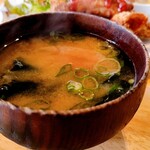 YRG cafe HoME - バランスプレートの味噌汁