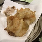 雅亭 - 海老かき揚げ