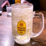 典満餃子 - 角ハイボール￥550　2022.10.18