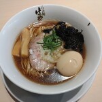 Raxamen Hayashida - 味玉淡麗煮干しそば（935円）