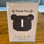 ABIKA COFFEE - 番号カード
