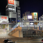 Chuukasakaba Yutaka - 黒崎駅前の様子