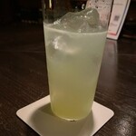 バー エイジング - シャインマスカットのカクテル