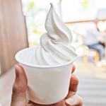 ラッテ・たかまつ - ソフトクリーム (小)　(280円)　'13 5月上旬