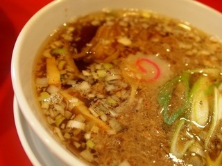 Kadoyashokudou - つけそば スープ