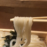 うどん 萬田次郎 - 麺アップ