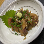 ごはんばー - どうしても食べたかったママさんの特製ゴマアジ( ⸝⸝⸝⁼̴́⌄⁼̴̀⸝⸝⸝)これがホント美味しいんです！！！長崎産やで！