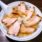 拉麺5510 - ほんいつ〜豚バラチャーシュー塩清湯麺（チャーシュー増し）