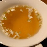 中華ダイニング　KAZU - スープも良い塩梅でした。
