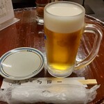 多摩一 - 生ビール620円×2杯