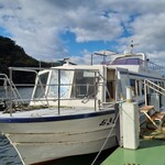 汀の精 - 定期船「おきしま通船」(堀切港にて)