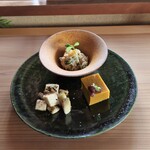 さじこよみ - 秋の前菜3種