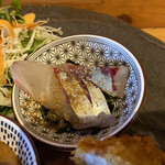 彩肉旬菜 安堵 - 真鯖の刺身