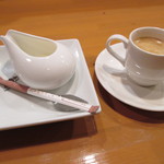 洋飯屋　LAYLA - コーヒー。ミルク入れがお洒落